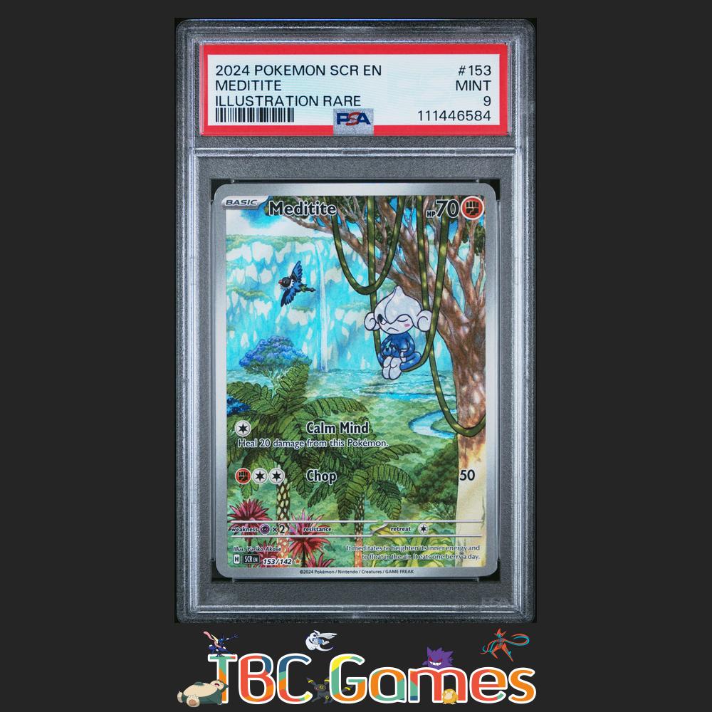 Meditite Stellar Crown #153 Illustration Rare PSA 9