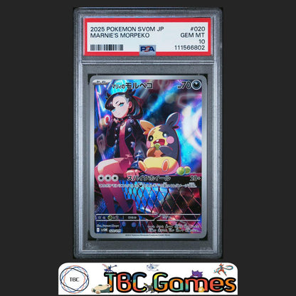 Marnie's Morpeko sv0M Starter Set Japanese #020 PSA 10