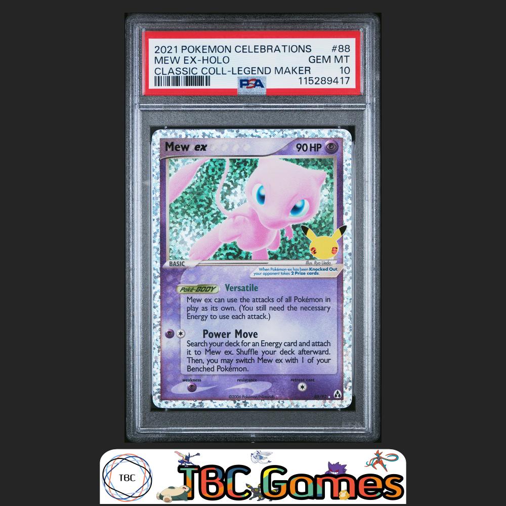 Mew ex Celebrations Classic Collection #88 PSA 10