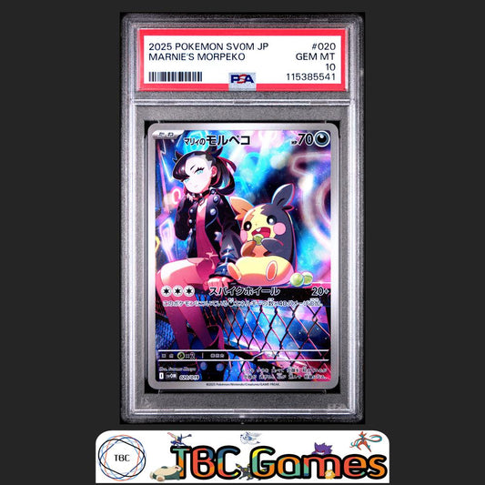 Marnie's Morpeko sv0M Starter Set Japanese #020 PSA 10