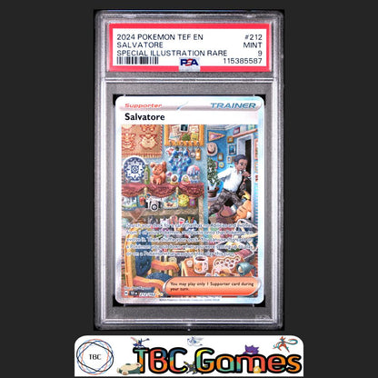 Salvatore Temporal Forces #212 PSA 9
