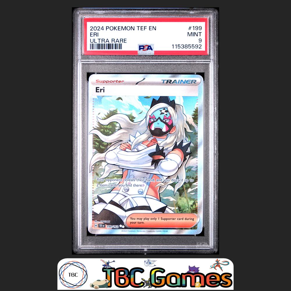 Eri Temporal Forces #199 Ultra Rare PSA 9