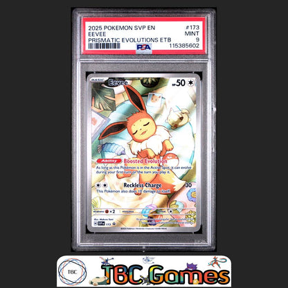 Eevee SV Black Star Promo #173 PSA 9