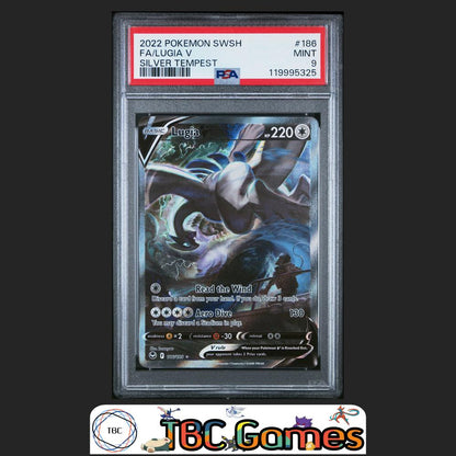 Lugia V Silver Tempest Alt Art #186 PSA 9