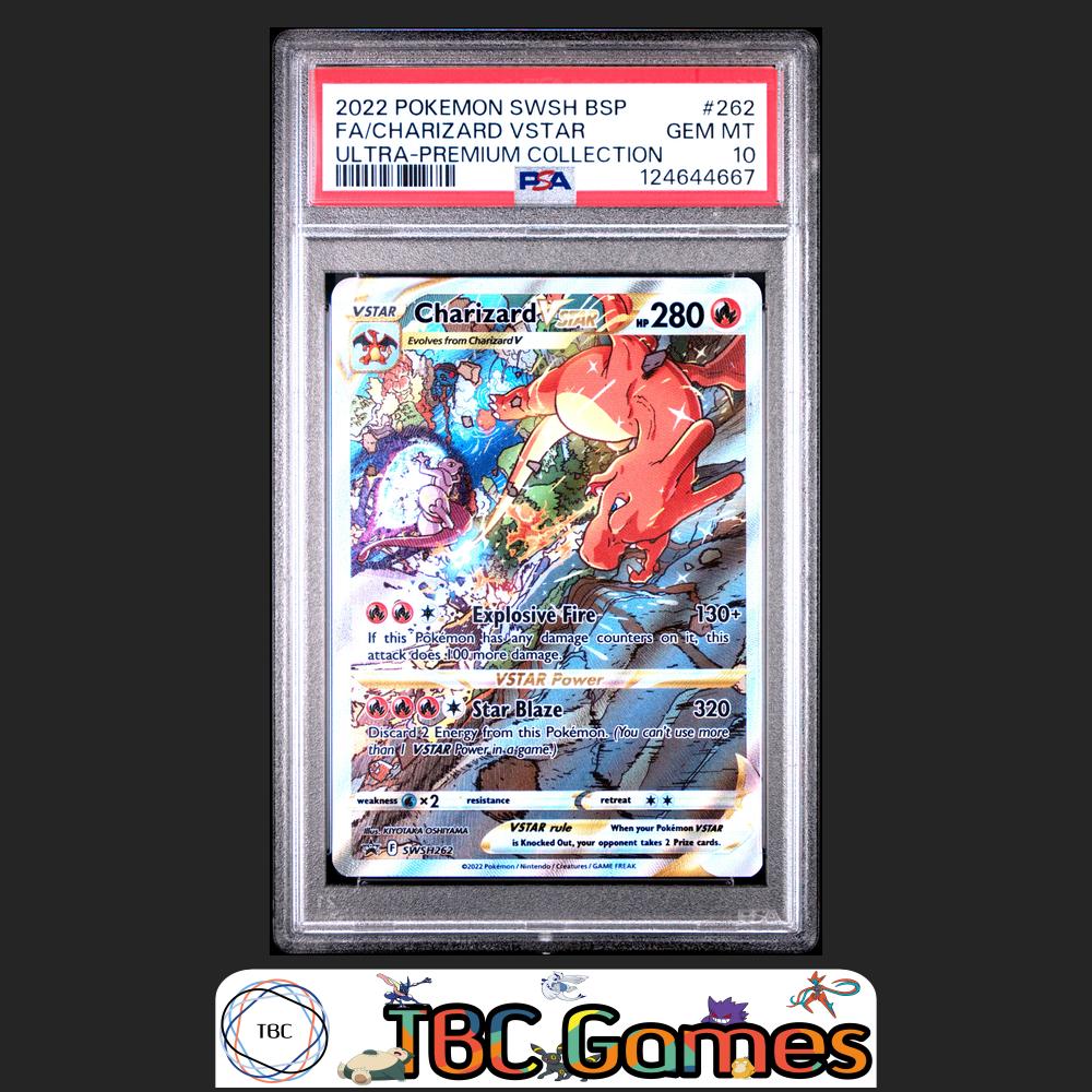 Charizard VSTAR SWSH Black Star Promo #262 Ultra Premium Collection PSA 10 Front