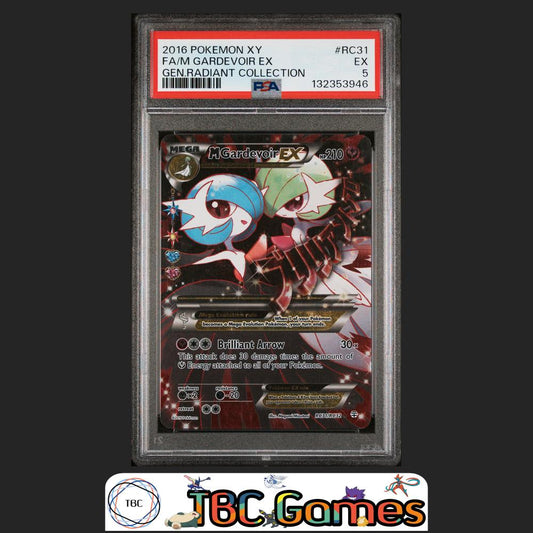 M Gardevoir EX Radiant Collection #RC31 PSA 5 Front