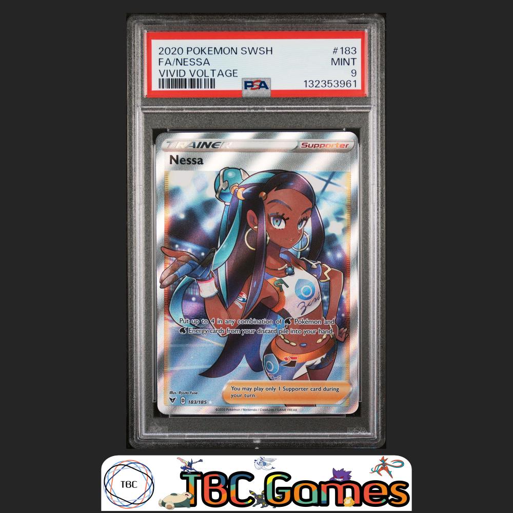 Nessa Vivid Voltage #183 PSA 9 Front