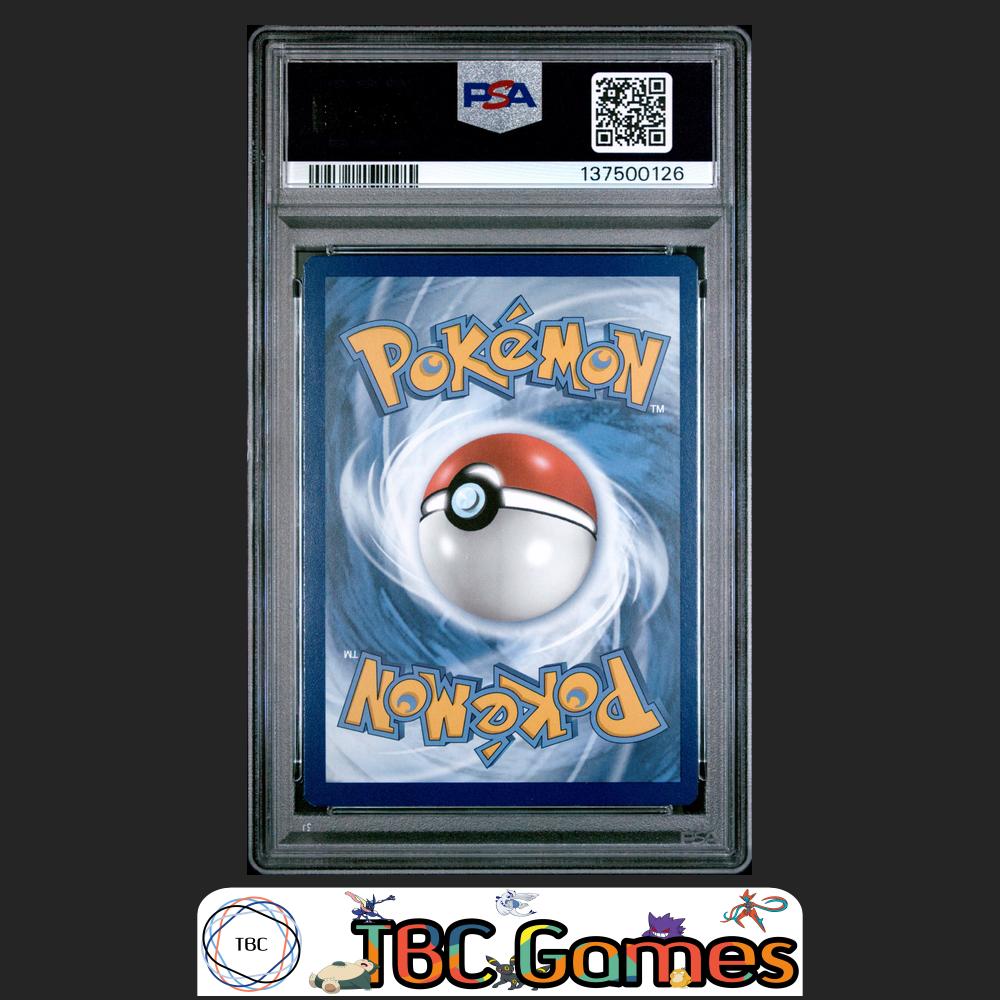 Charizard Pokemon GO Holo #010 PSA 9 Back