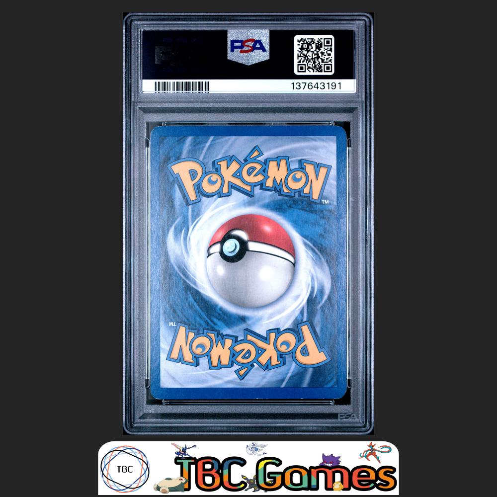 Hitmonchan Game Base 2 Holo #8 PSA 5 Back