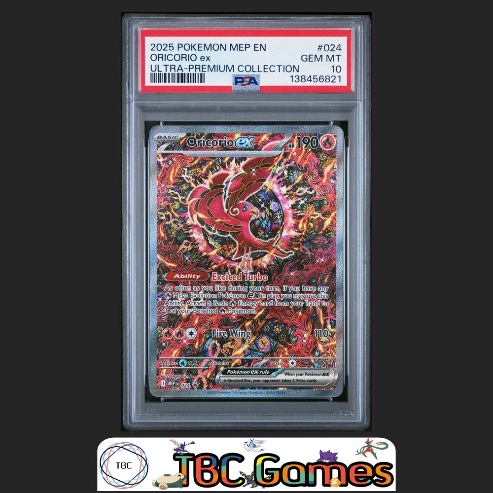 Oricorio ex Promo SVP #024 Mega Charizard UPC PSA 10 Front
