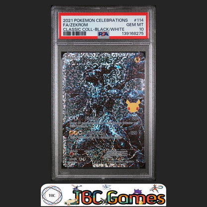 Zekrom Celebrations Classic Collection #114 PSA 10 Front