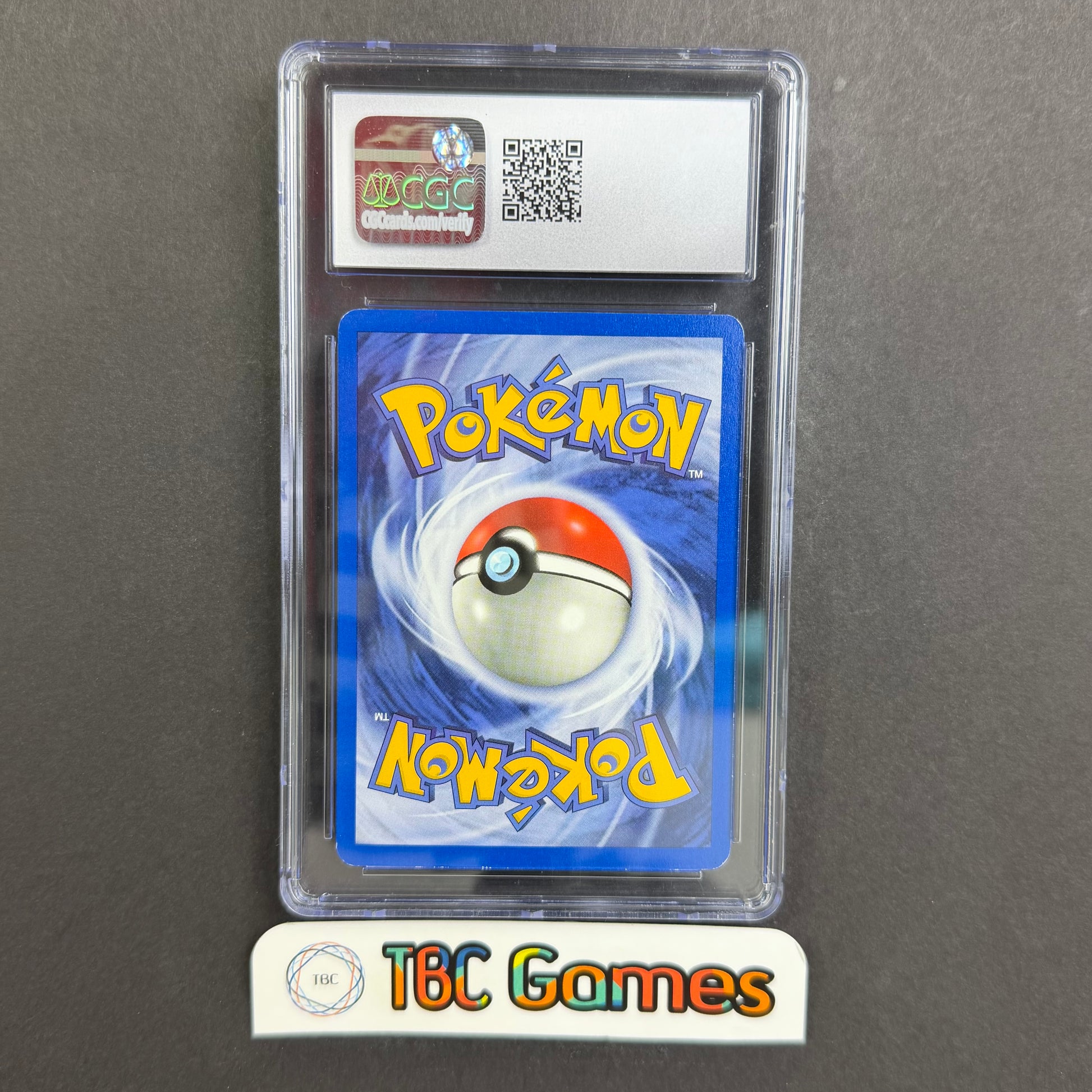 Rocket's Hitmonchan Gym Heroes 1st Edition Holo #11 CGC 7 Back