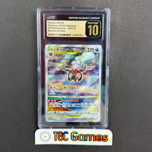 Darkrai VSTAR Universe s12a #228 Japanese Pristine CGC 10 Front