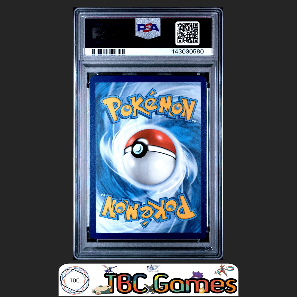 Mega Manectric ex Pokemon Mega Evolution #158 Ultra Rare PSA 9 Back