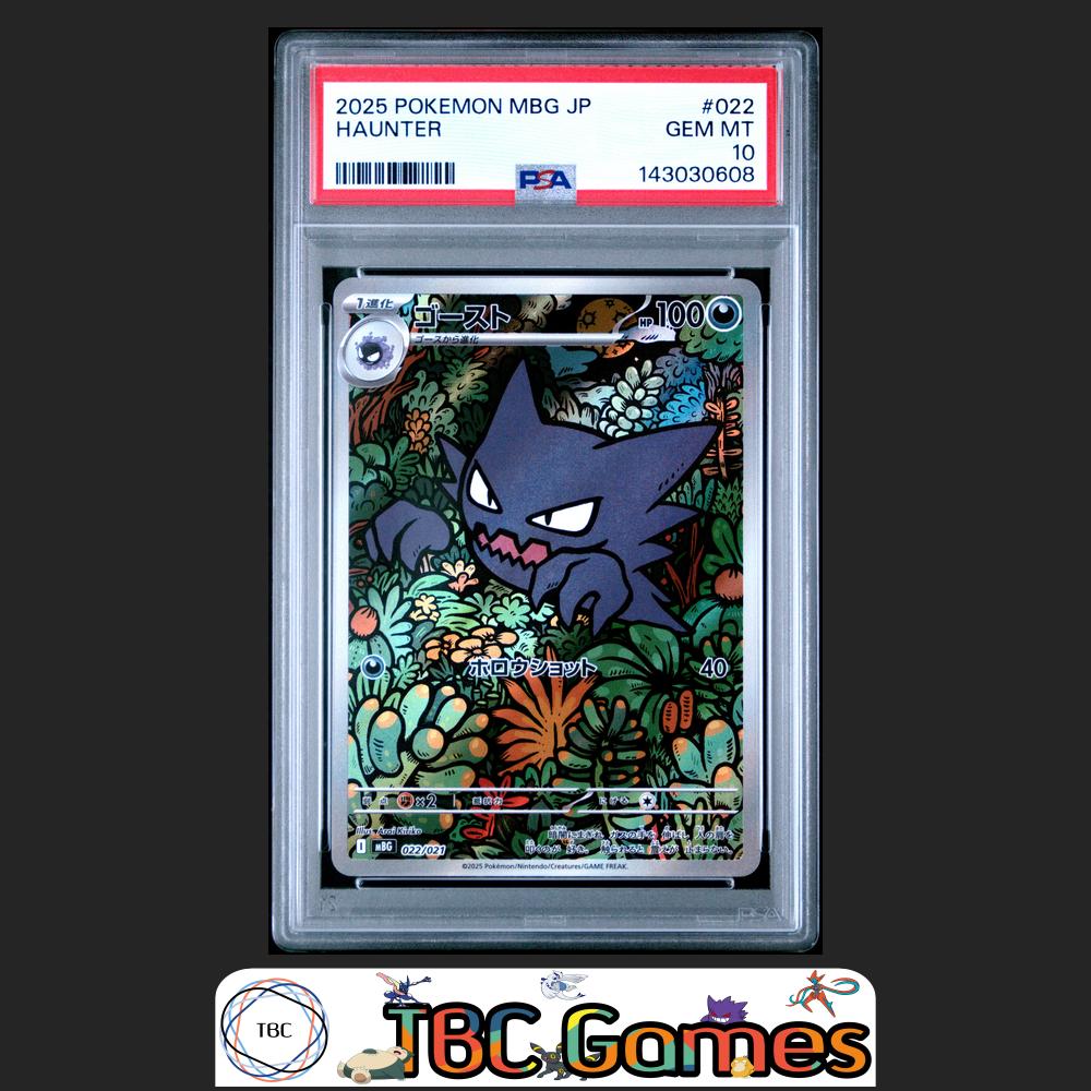 Haunter Pokemon Japanese Mbg Mega Starter Set Mega Gengar ex #022 PSA 10 Front