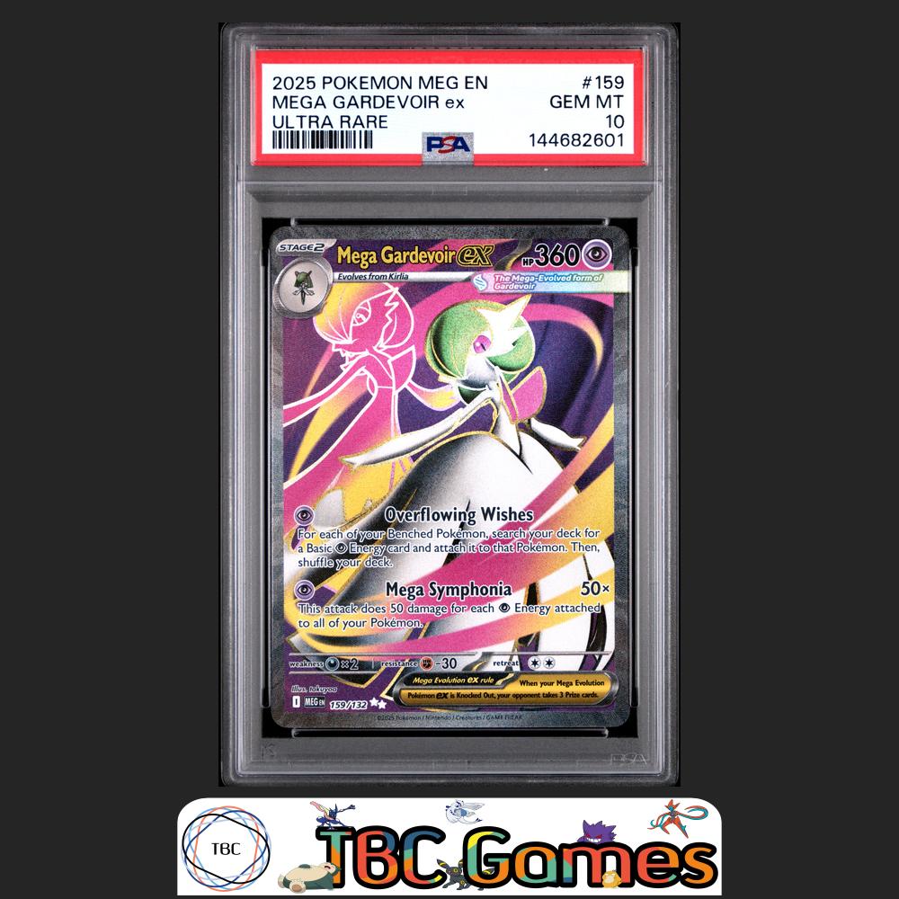Mega Gardevoir ex Pokemon Mega Evolution #159 PSA 10 Front