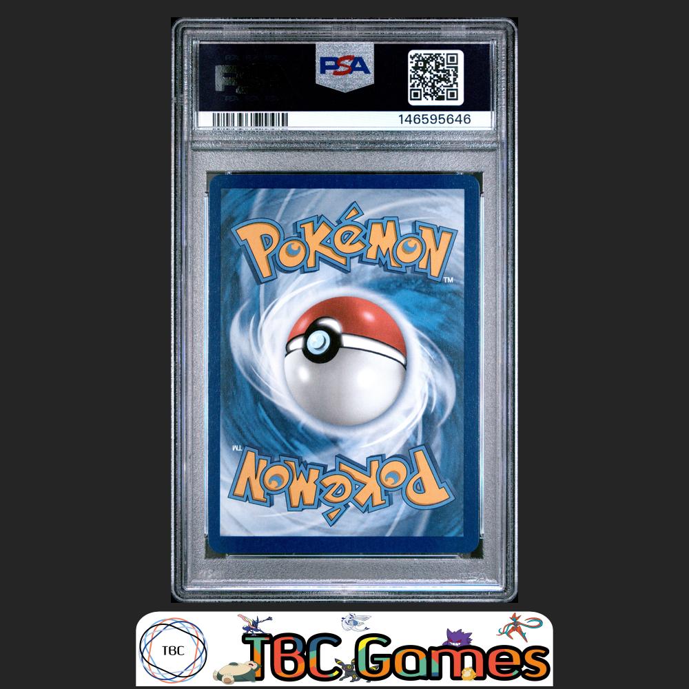 Mega Gengar Ex Pokemon Phantasmal Flames #056 PSA 9 Back
