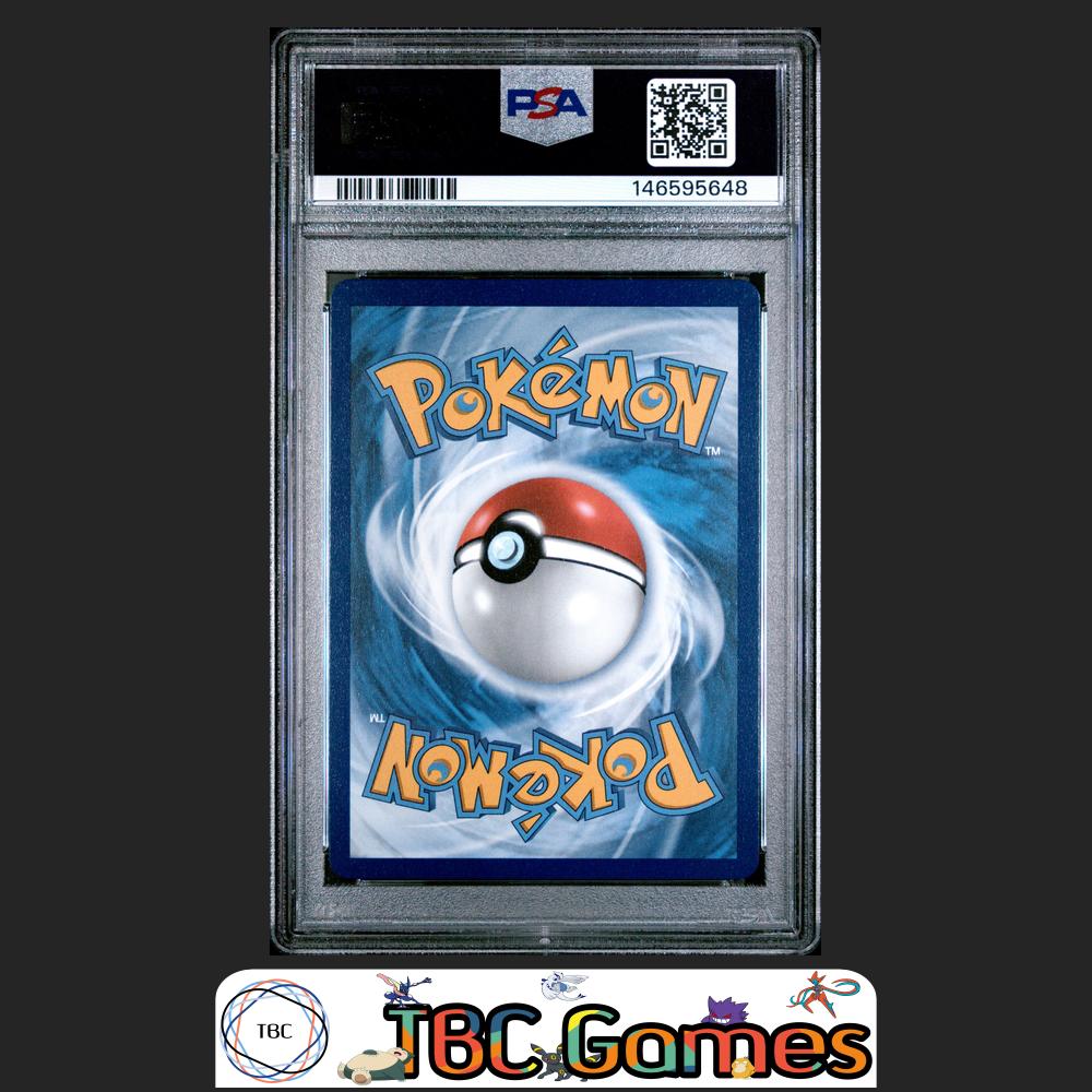 Mega Gengar Ex Pokemon Phantasmal Flames #056 PSA 9 Back