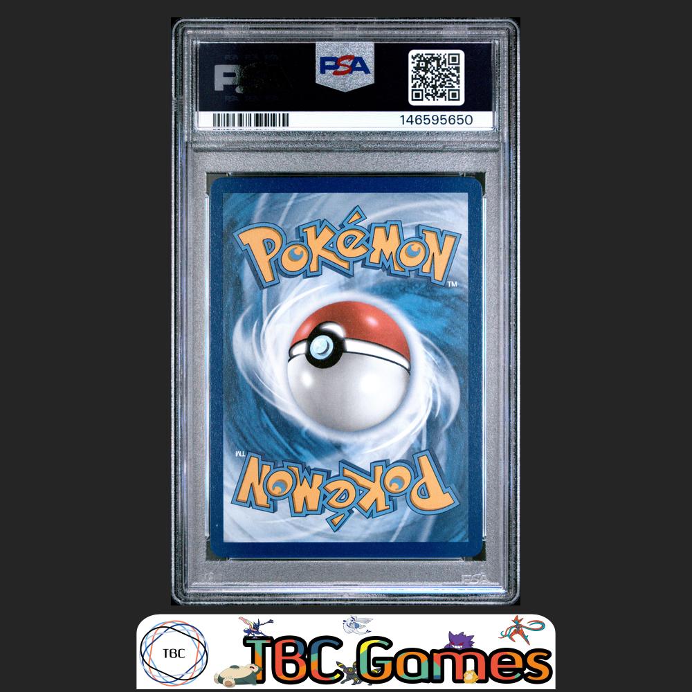 Mega Gengar Ex Pokemon Phantasmal Flames #056 PSA 9 Back
