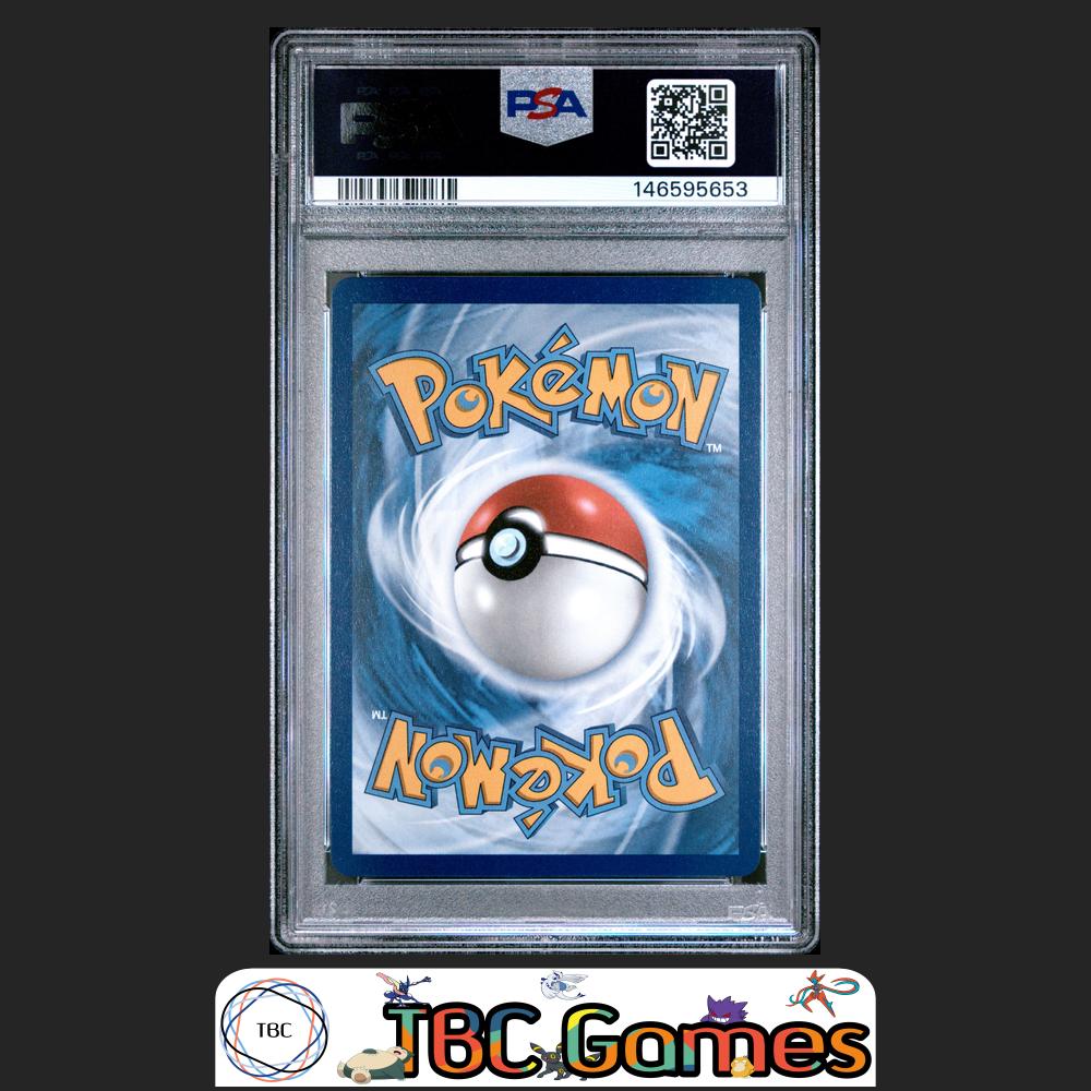 Mega Gengar Ex Pokemon Phantasmal Flames #056 PSA 9 Back
