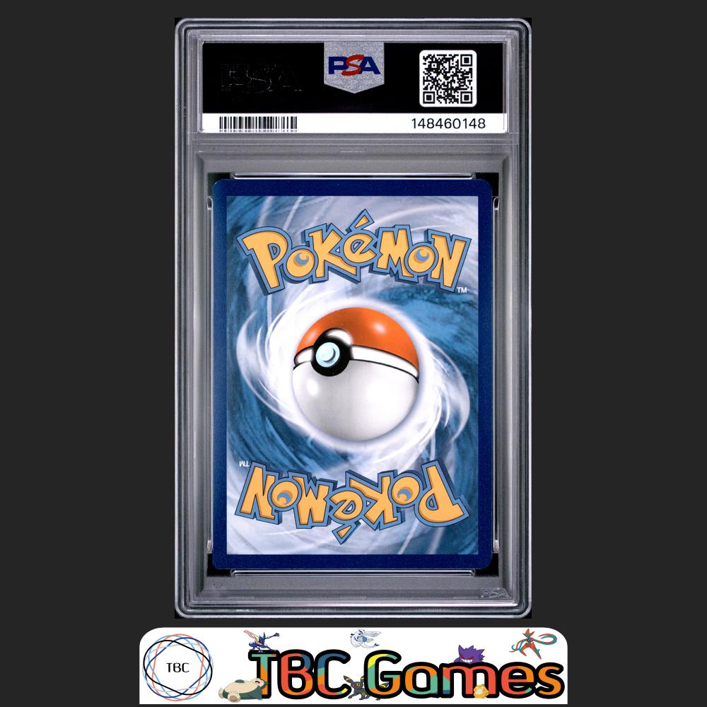 Piplup Pokemon Cosmic Eclipse #239 Secret PSA 8 Back