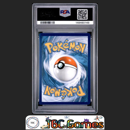 Piplup Pokemon Cosmic Eclipse #239 Secret PSA 8 Back