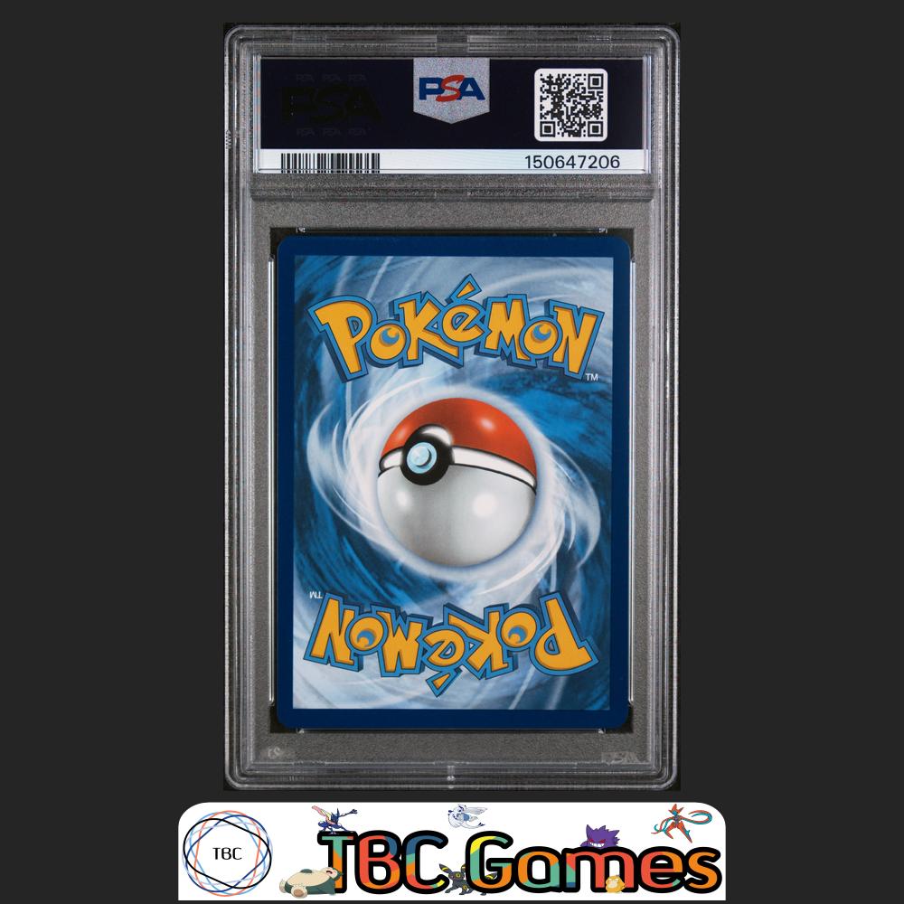 Inteleon Mega Evolution #142 Illustration Rare PSA 10 Back