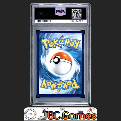 Mega Charizard X ex Pokemon Phantasmal Flames #013 PSA 9 Back