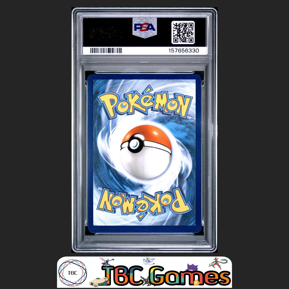 Paldean Wooper Pokemon Phantasmal Flames #102 Illustration Rare PSA 9 Back