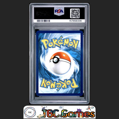 Paldean Wooper Pokemon Phantasmal Flames #102 Illustration Rare PSA 9 Back