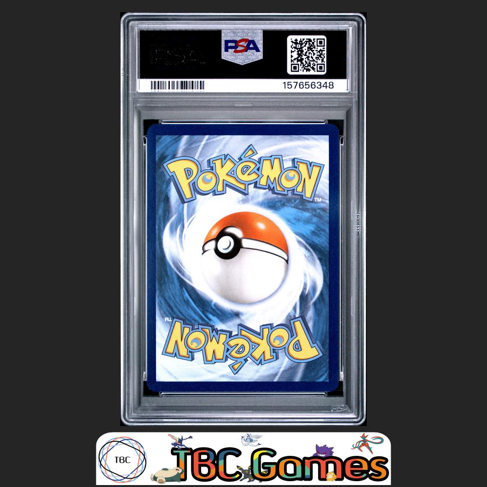 Misty's Psyduck Pokemon Destined Rivals #193 Illustration Rare PSA 9 Back