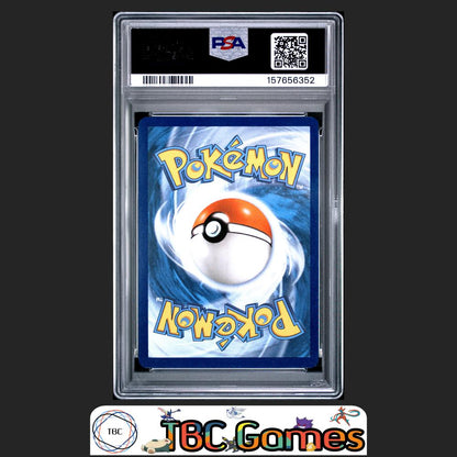 Feebas Pokemon Surging Sparks #198 Illustration Rare PSA 9 Back