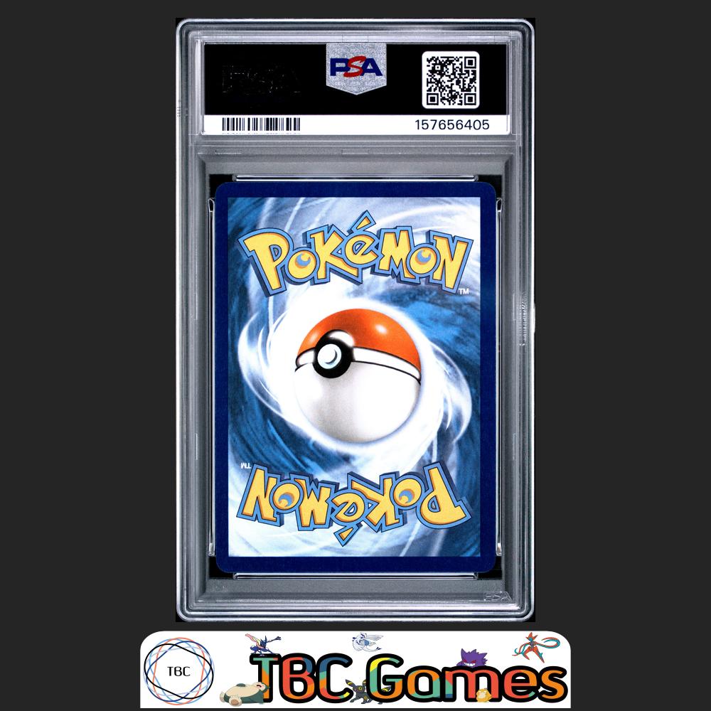 Mega Gengar ex Pokemon Phantasmal Flames #056 PSA 10 Back