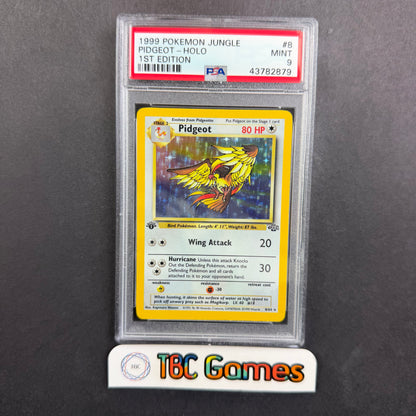 Pidgeot Jungle 1st Edition Holo PSA 9