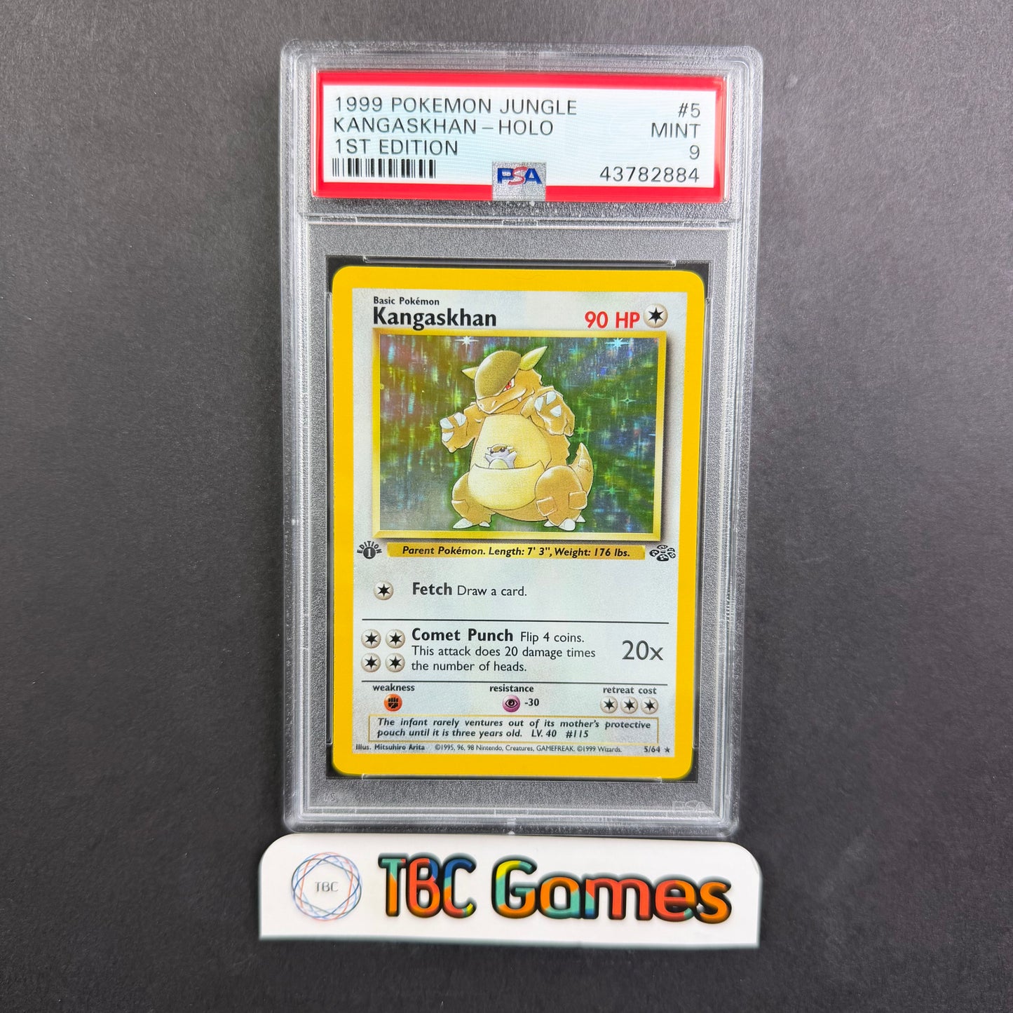 Kangaskhan Jungle 1st Edition Holo PSA 9