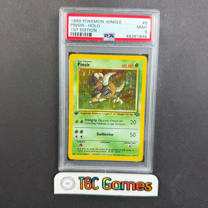 Pinsir Jungle 1st Edition Holo #9 PSA 9