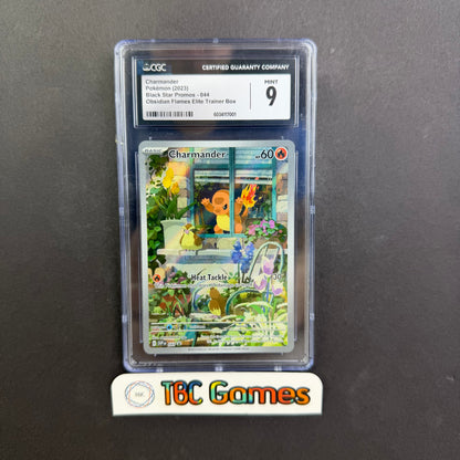 Charmander SVP 044 Obsidian Flames ETB CGC 9