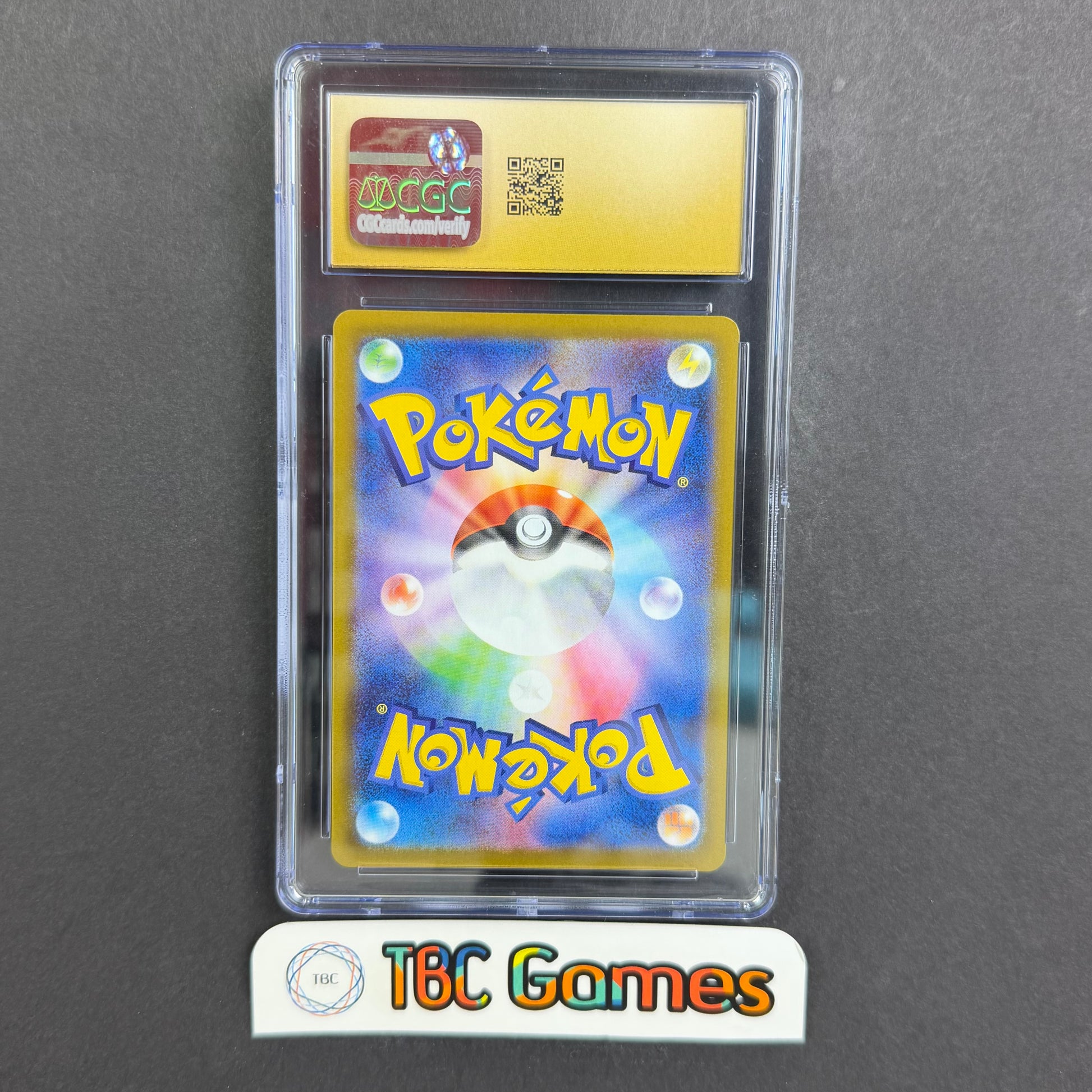 Ethan's Typhlosion Heat Wave Arena #070 Japanese Pristine CGC 10 Back