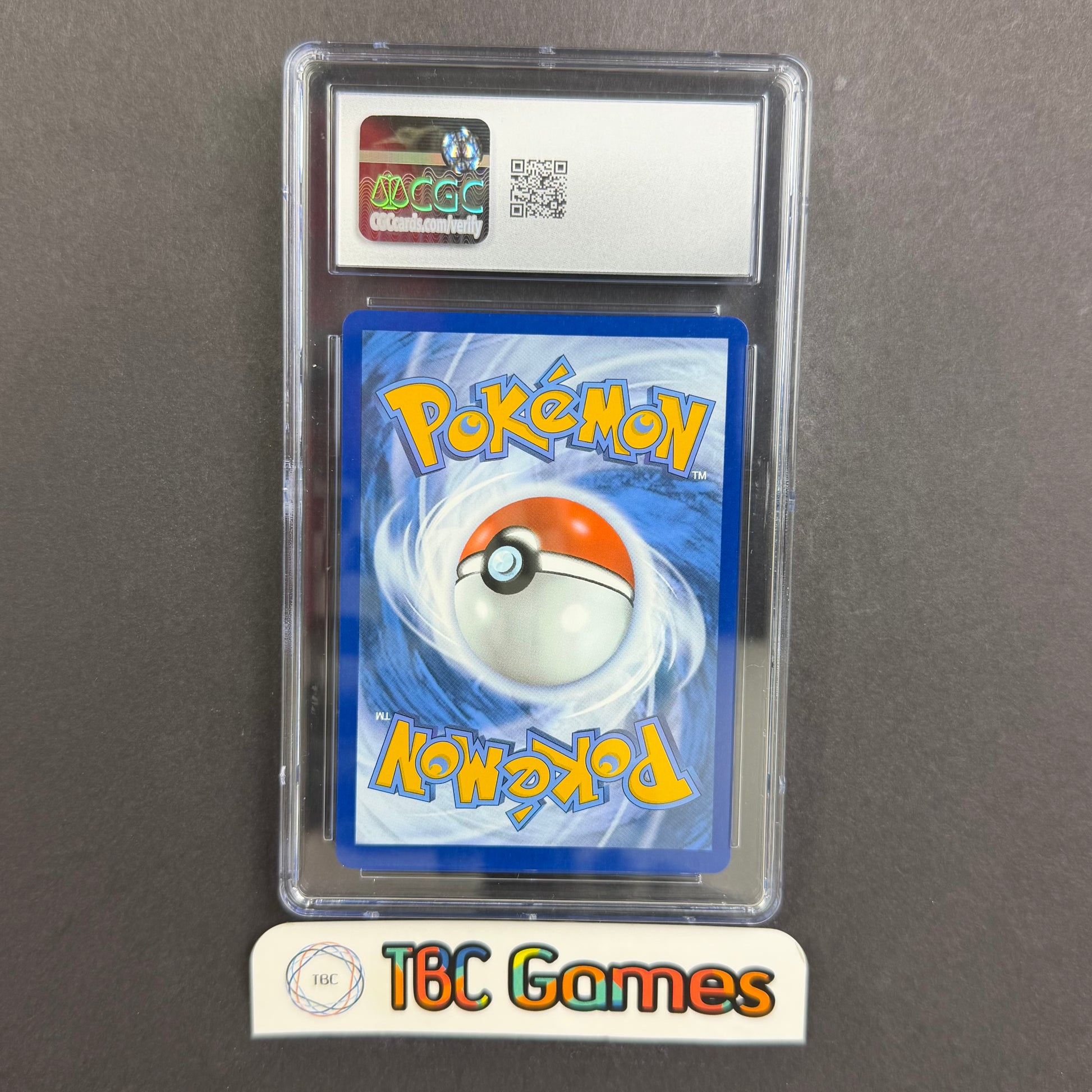 Umbreon ex SVP 176 Prismatic Evolutions Figure Collection CGC 10 Back