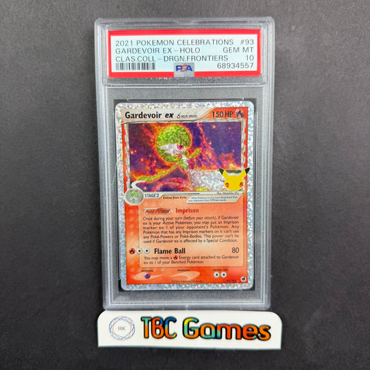 Gardevoir ex Celebrations Classic Collection Holo #93 PSA 10