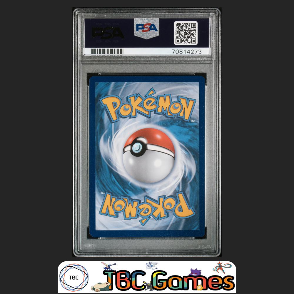 Special Delivery Charizard SWSH075 Pokemon Center UK Holo PSA 9 Back