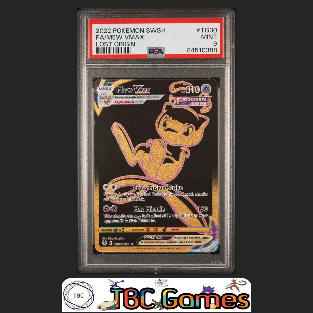 Mew VMAX Lost Origin #TG30 PSA 9