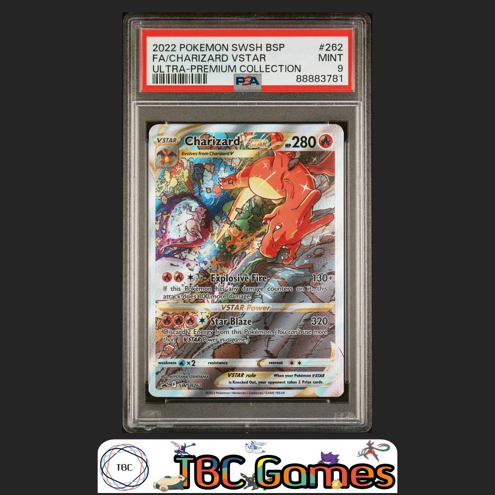 Charizard VSTAR SWSH262 Black Star Promo PSA 9