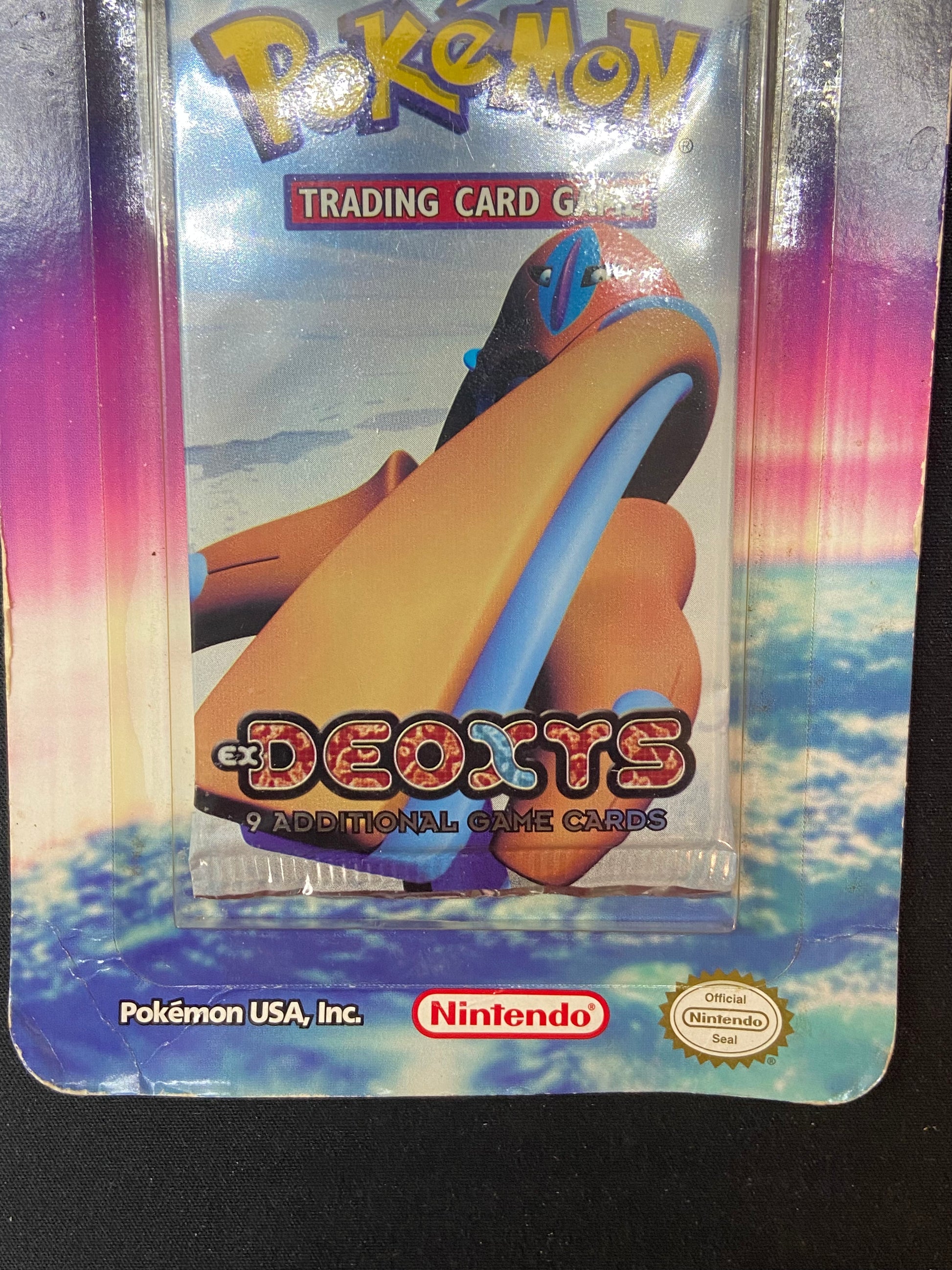 Pokemon TCG: EX Deoxys Blister Sealed (Defense Forme Deoxys) TBC Games Pokemon TCG: EX Deoxys Blister Sealed (Defense Forme Deoxys) TBC Games