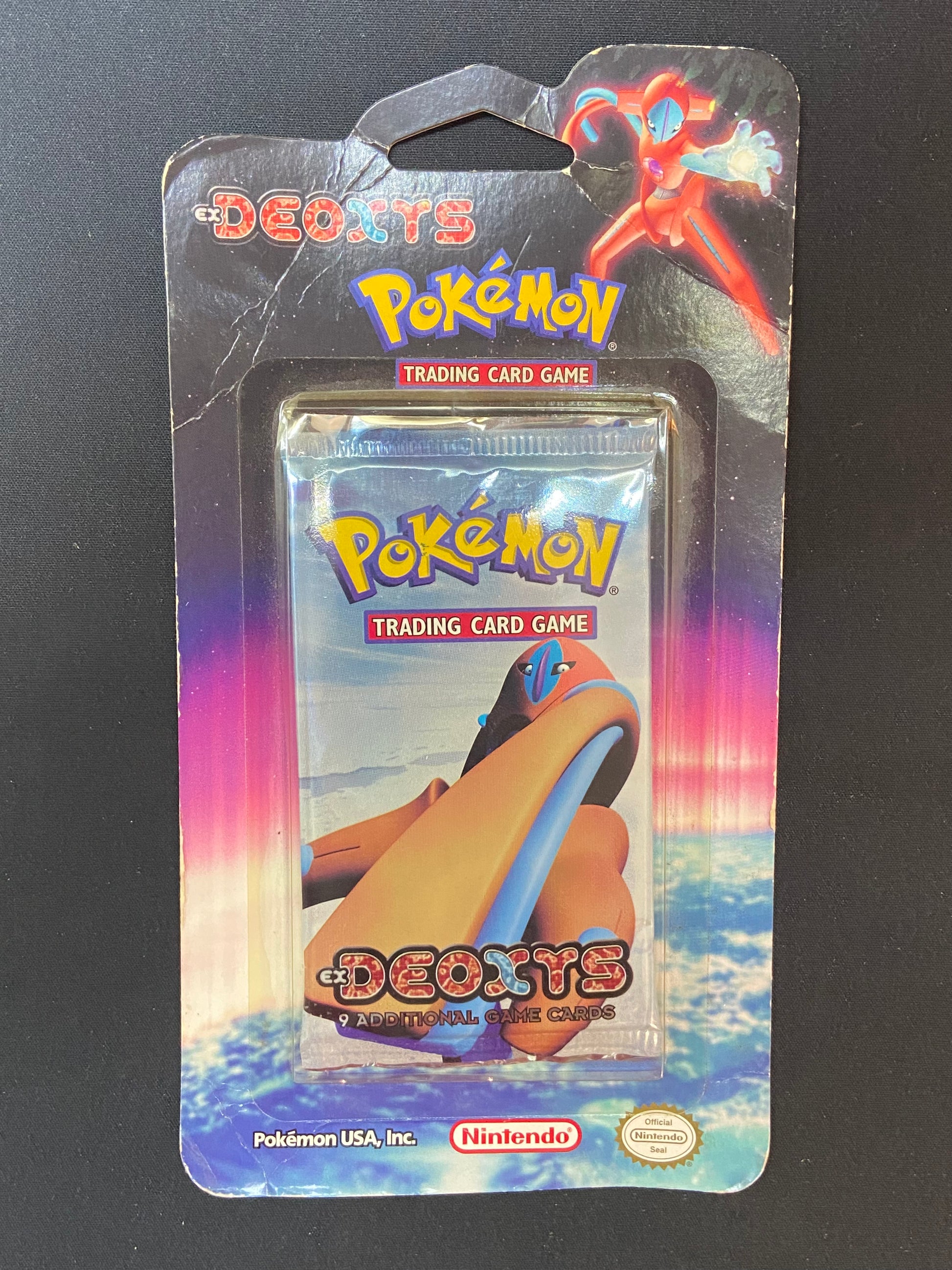 Pokemon TCG: EX Deoxys Blister Sealed (Defense Forme Deoxys) TBC Games Pokemon TCG: EX Deoxys Blister Sealed (Defense Forme Deoxys) TBC Games