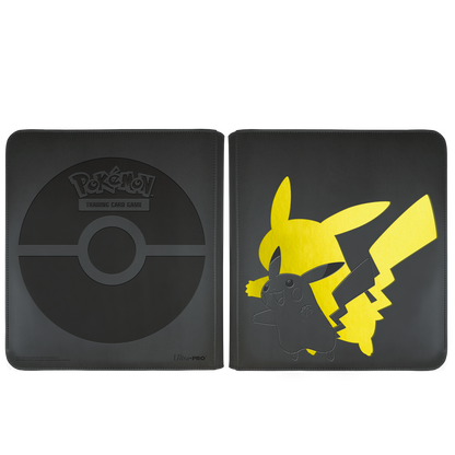 Ultra Pro: 12-Pocket Zippered PRO-Binder Elite Series Pokemon (Pikachu)