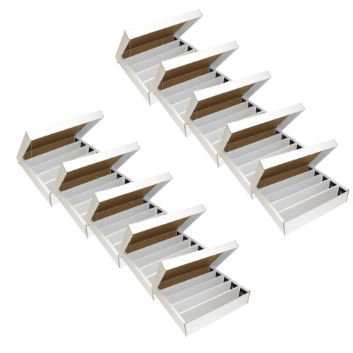 Cardboard Storage Box Bundle 5000 Count (10)