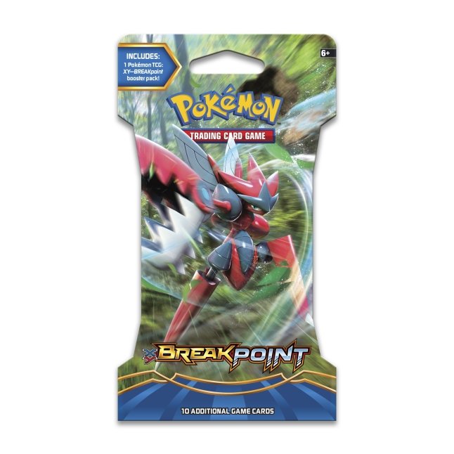 Pokemon TCG: X & Y - Breakpoint Sleeved Booster Pack TBC Games Pokemon TCG: X & Y - Breakpoint Sleeved Booster Pack TBC Games