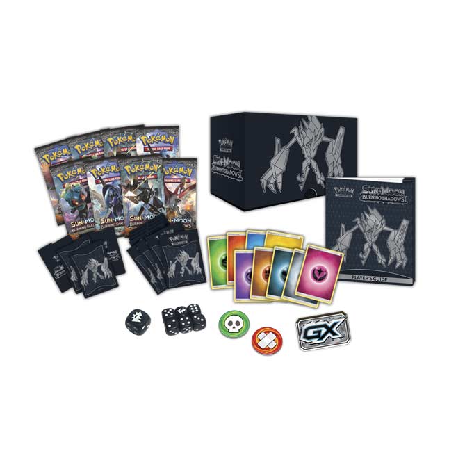 Pokemon TCG: Sun & Moon - Burning Shadows Elite Trainer Box TBC Games Pokemon TCG: Sun & Moon - Burning Shadows Elite Trainer Box TBC Games