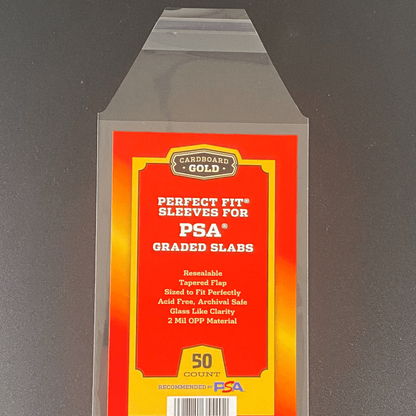 Cardboard Gold: Perfect Fit PSA Graded Card Sleeves (50) TBC Games Cardboard Gold: Perfect Fit PSA Graded Card Sleeves (50) TBC Games